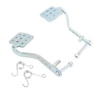 Garsent Anti Slip Go Kart Pedals Kit Brake Throttle Pedal with Return Springs for Predator Road, Azusa Fun Kart Carter Go, Racing Drift Trike