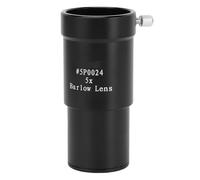 Garsent Barlow Lens 5X, 1.25 Inch Telescope Accessory, Multi Layer HD Coating Optical Glass, Fully Multi Coated Broadband Barlow Lens for Astronomy, Astrophotography