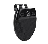 Garsent Car Handsfree Kit, Handsfree Bluetooth Speakerphone for Cell Phone, Car Bluetooth Speaker, Wireless Audio Kit Speakerphone with Visor Clip for Safe Driving