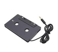Garsent Cassette to Aux Adapter with 4 Channel Output, Type C Tape Aux Converter for Car, Universal Stereo Cassette Tape Adapter with 3.5mm Jack