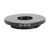 Garsent D Mount Lens to Pentax Q Adapter, D-PQ Aluminum Lens Mount Ring for Pentax Q Q7 Q10 -S1 Camera, Film Converter