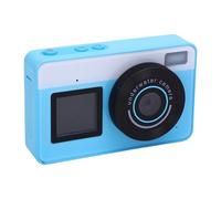 Garsent Digital Camera, 4k 64MP Front Rear Dual Screens Camera, 3 Meter IP68 WaterProofing Vlog Camera with 18X Zoom, Compact Point and Shoot Cameras for Teens Beginners Girls Boys (Blue)