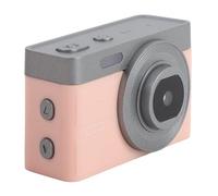 Garsent Digital Camera with 0.96 in LCD Screen 1080P Monoreflexes Shaped CMOS Compact Portable Video Recorder Easy to Operate, Long Battery Life (Pink)