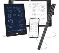 Garsent Digital Pen Writing Set, Smart Digital Notebook with Pen, Real Time Paper to Note Taking, Convert to Text Store Share, Smart Writing Board Set for Meeting Class