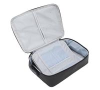 Garsent Document Box, Fireproof Document File Safe Box with Lock, Fiberglass Waterproofing Multi Layer Document File Organizer, Home Office Safe Storage Case for Important Documents