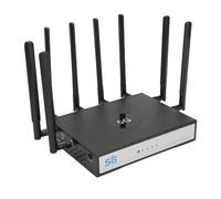 Garsent Dual Band WiFi 6 CPE Router, 4.67Gbps NR NSA SA 5G Cellular Wireless Router with SIM Card Slot WAN LAN Port, High Speed Wireless Router for Smart Home Office Indoor (UK Plug)