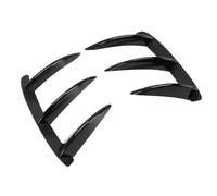 Garsent Glossy Black Rear Bumper Vent Spoiler Left Right Replacement for A-Class W176 A200 A250 A260 A45 AMG 2013-2018, Canard Diffuser Splitter