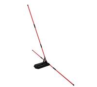 Garsent Golf Swing Trainer Adjustable Angle for Swing Plane Practice Training Aid with Visual Posture Guide (Red)