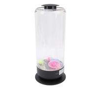 Garsent Jellyfish Lamp, 7 Color Setting Jellyfish Night Light, 3 Water Flow Speeds, LED Fantasy Jellyfish Light, Table Lamp Decorations for Home Office, Great Gifts for Kids (Black)