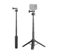 Garsent Magnetic Selfie Stick Tripod, Extendable From 7.5in to 20.8in with 4 Height Levels, Triple Support System for Stability with for Taking Photos, Selfies, Videos