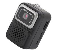 Garsent Mini Camera 1080P HD Video Recorder, Keychain Digital Camcorder with 64GB Card, 0.96" HD Display, 100 Mins Battery Life, Tiny Camera for Travel/Vlog/Night Shots (Black)