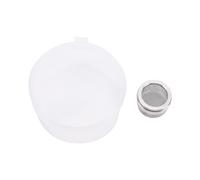 Garsent Mini Ultrasonic Cleaner Basket 20mm Metal Frame Magnetic Mesh, Two-Section Detachable Tiny Parts Holder for Watch Repair Jewelry Making, Small Components Oil Net Movement Parts