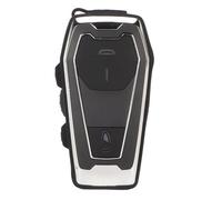Garsent Motorcycle Bluetooth Headset HiFi Stereo Sound, Bluetooth 5.0 Helmet Headset with Noise Cancellation, Hands Free Music Call, GPS Navigation, Big Button, Long Battery