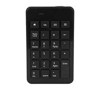 Garsent Number Pad, USB Wired Mechanical Numeric Pad, 23 Full Size Keys, Comfortable Touch, Low Noise External Num Pad, Ergonomic Keyboard for Laptop PC, Plug and Play