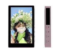 Garsent Phone Vlog Selfie Monitor Screen, 4" Wireless Magnetic Selfie Screen, BT Wifi HD Display, Magnetic Mobile Selfie Screen with Remote Controller for Selfie Vlog Live Stream (Pink)