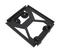 Garsent Rectangular Satellite Car Roof Mount Kit Seamless Flat Base Strong Adsorption for Mini RV Van Boat Overlanding Iron Car Bracket