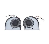 Garsent Replacement CPU & GPU Cooling Fan for Aero15 RP64 RP64W RP65W, Aluminum Alloy 4 Pin Professional Laptop Replacement Cooling Fan with Repair Kits
