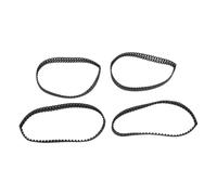 Garsent Replacement Rubber Tank Tracks for RC Tanks, 4 Pack Engineered Rubber Treads for Enhanced Traction, Smooth Operation and Easy Installation for Remote Control Tank Models (Track)