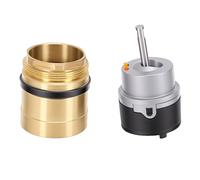 Garsent RV Faucet Cartridge Valve Kit RP50587 Replacement for Delta DST 36mm Single Handle Kitchen & Lavatory Faucet, Brass ABS Cartridge Repair Kit with Bonnet Nut