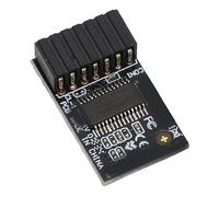 Garsent Secure Storage TPM2.0 Module, Replacement 2.54mm Pitch forMotherboards, Reliable and Practical, Stable Performance, for Windows 10 11