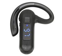 Garsent Single Ear Bone Conduction Headset, Open Ear Bluetooth Headset, Single Wireless Earphone with Digital Display, Voice Control Answering for Driving Business Sport