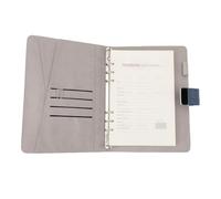 Garsent Smart Note Book, Soft Cover Smart Note Book Set with Pen, Fingerprint Lock, Real Time Sync for Digitizing, Text Translation, Digital Note Book for Office Note, Drawing