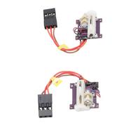 Garsent Tiny Linear Digital Servos for Fixed Wing RC Plane Drone Aircraft 15-40g Takeoff Weight JR Connector 2-Pack, Smooth Operation ABS Linear Actuator