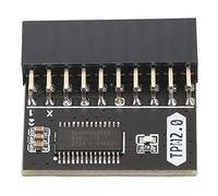 Garsent TPM 2.0 Encryption Security Module, 20Pin 2 10P Standalone Crypto Processor, PCB Standalone Security Chip with DDR4 Compatibility, Encryption Support