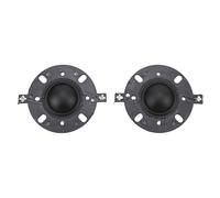 Garsent Tweeter Diaphragm, Audio Speaker Replacement Horn Diaphragm, 2PCS 25.5mm Replacement Diaphragm, Tweeter Voice Coil Speaker Horn DIY Repair Part for 4 Inch Tweeter