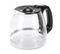 Garsent Universal Replacement Coffee Carafe, Glass Pot for Drip Coffee Makers - Glass, Easy Grip Handle, Black Lid, Capacity Markings, Easy to Clean (Replacement for BD 12 Cup 1.8L)