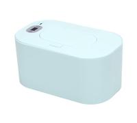 Garsent USB Powered Wipe Warmer, Fast Even Heating Wipe Heater for Home Car Outdoor, Portable Wet Warmer Dispenser with Uniform Heat Distribution, Safe ABS Material (Green Temperature Adjustment)