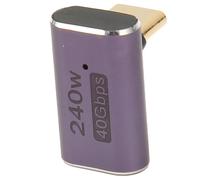 Garsent USB4.0 C Converter, 40Gbps High Speed USB C Female to USB C Male Adapter, PD 240W, 8K 60Hz, Compatible withGalaxy, Switch, Steam Deck