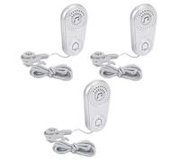 Garsent Wireless Calling Pager, 3 Pcs 105dB Wireless Alert Buttons with 5 Volume Levels, 38 Music Options for Kid, Two Way Talk, Panic SOS Call Buttons for Home Personal Hospital