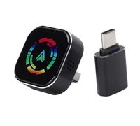 Garsent Wireless Fit for Android Auto Adapter, Plug and Play Wired to Wireless Car Converter Stable Connect 2 in 1 Vehicle Mounted System Interconnection Box