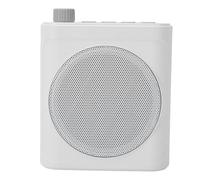 Garsent Wireless Voice Amplifier, 15W Portable Speaker with Bluetooth 5.4 and 2 Magnetic Lavalier Microphones, Smart Noise Reduction for Teachers Tour Guides Conferences (White)