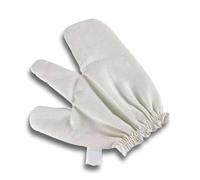 Garshana Gloves Raw Silk Massage Gloves Ayurvedic Massage, Garshana Gloves for The System, 100% Raw Silk for Dry Skin Brushing Massage (1pcs)