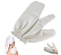 Garshana Gloves Silk Massage Gloves, Deep Cleansing Exfoliatings Glove for Body Shower, for Ayurvedic Massage for Cellulite, Non Slip Scrubber Mitt (1PCS)