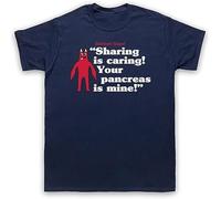 Garten Banban Sharing is Caring Your Pancreas is Mine Mens T-ShirtblueM