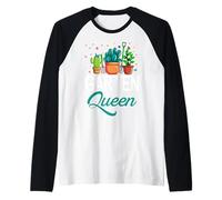 Garten Queen Plants Flowers Garden Life Gardening Raglan Baseball Tee