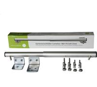 Gartentorschliesser Camelion 180/170 Soft Close Garden Gate Closer, Silver - 80° angle