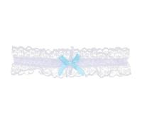 Garters for Brides,Garter Bride Wedding Blue Bridal Personalised the Something Gifts Accessories Underwear Clothing Dress Emergency Gift Dresses Lace Leg Thigh Charm White,for Card Bouquet Lingerie