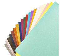 Gartful Shimmer Cardstock Paper - 20 Assorted Colors - 8.5 x 11 inch 90 lb. Cover, Shiny Pearlescent Paper for Craft Flowers, Scrapbooking, Card Making, Invitation, Gift Wrapping,Letter Size,60 Sheets