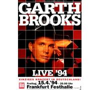 Garth Brooks - Fresh Horses 1994 - Poster, Concertposter, Concert