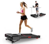 GartistGo Auto Incline Treadmill with Remote Control, 0-9% Adjustable Folding Treadmill, 1-10KM/H, 3.0HP Quiet Motor Running Machine, Dual Silicone Shock Absorption & LED Display for Home/Office