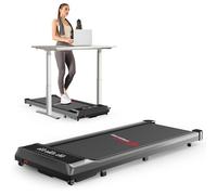 GartistGo Folding Handrail Treadmill 1-10 KM/H Speed Range, 120kg Capacity Walking Pad Treadmill, LED Display & Remote Control, 2.5HP Motor, for Home/Office (Black)