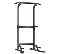 GartistGo Pull Up Bar Station, Duty Power Tower with 10-Level Height Adjustment, Multi-Function Dip Station for Home Gym, Full Body Workout Equipment for Pull-Ups, Dips, Push-Ups