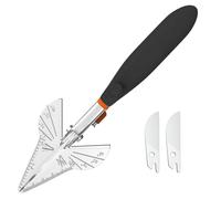 GARTOL Multi Angle Miter Shears Cutter, Multifunctional Trunking Shears for Vinyl Wood Molding Trim, Adjustable at 45 to 120 Degree with SK5 Blades