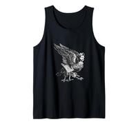 Garuda Demon A Fusion of Human and Bird Tank Top