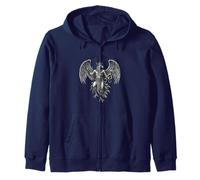 Garuda The Humanoid Eagle Zip Hoodie