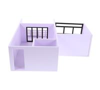 GARVALON 1/25 Scale DIY Apartment Model Kit Pvc Expansion Sheet and Acrylic Materials Realistic Sectional Apartment Layouts for Interior Structure Planning
